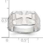 Sterling Silver Nugget Ring