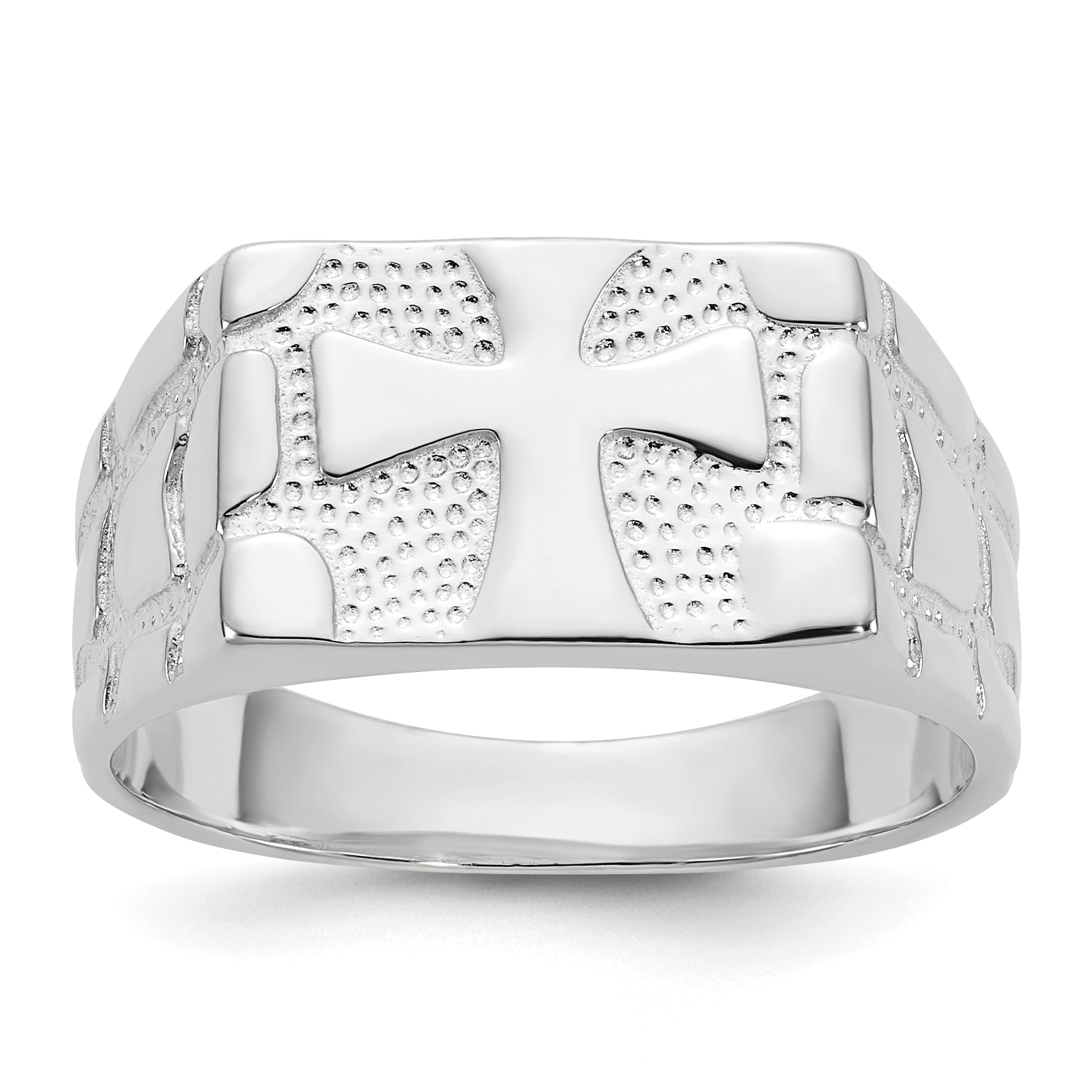 Sterling Silver Nugget Ring Main image