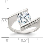 Sterling Silver CZ Ring