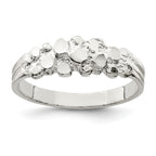 Sterling Silver Nugget Ring