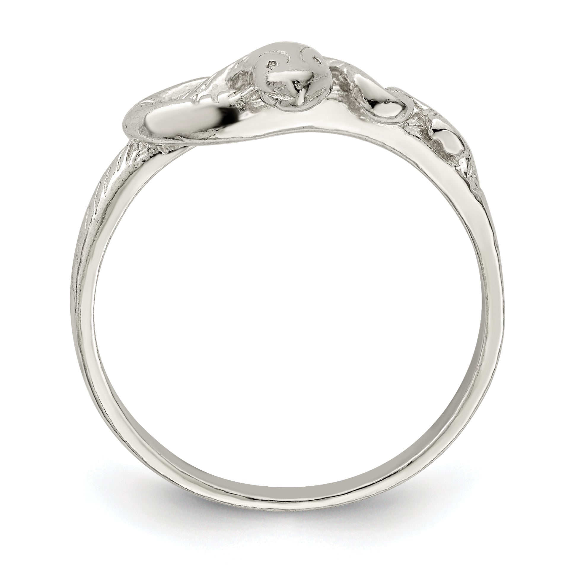 Sterling Silver Snake Ring Secondary image