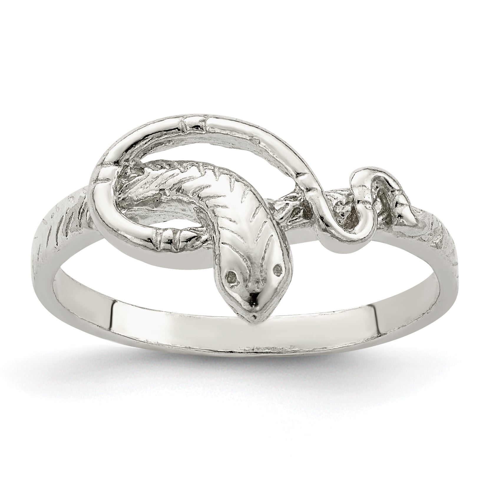 Sterling Silver Snake Ring Main image