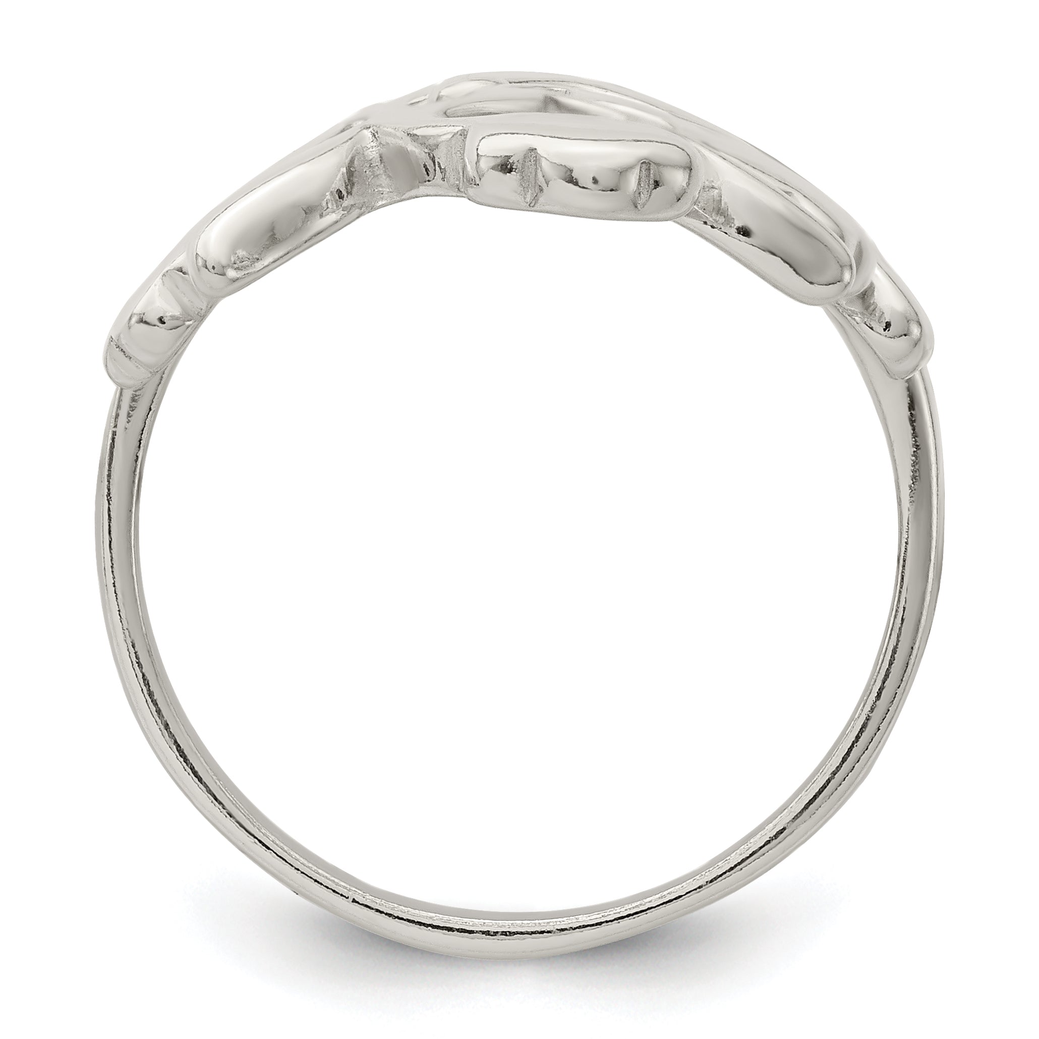 Sterling Silver Vines Full Finger Ring Secondary image