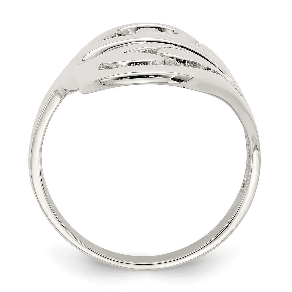 Sterling Silver Scroll Ring