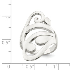 Sterling Silver Scroll Ring
