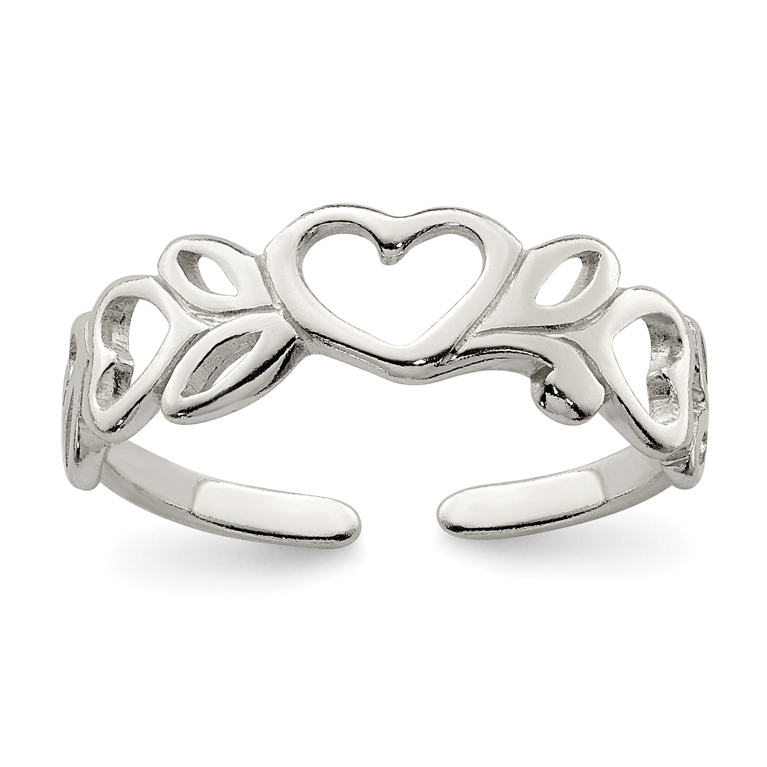 Sterling Silver Toe Ring Main image