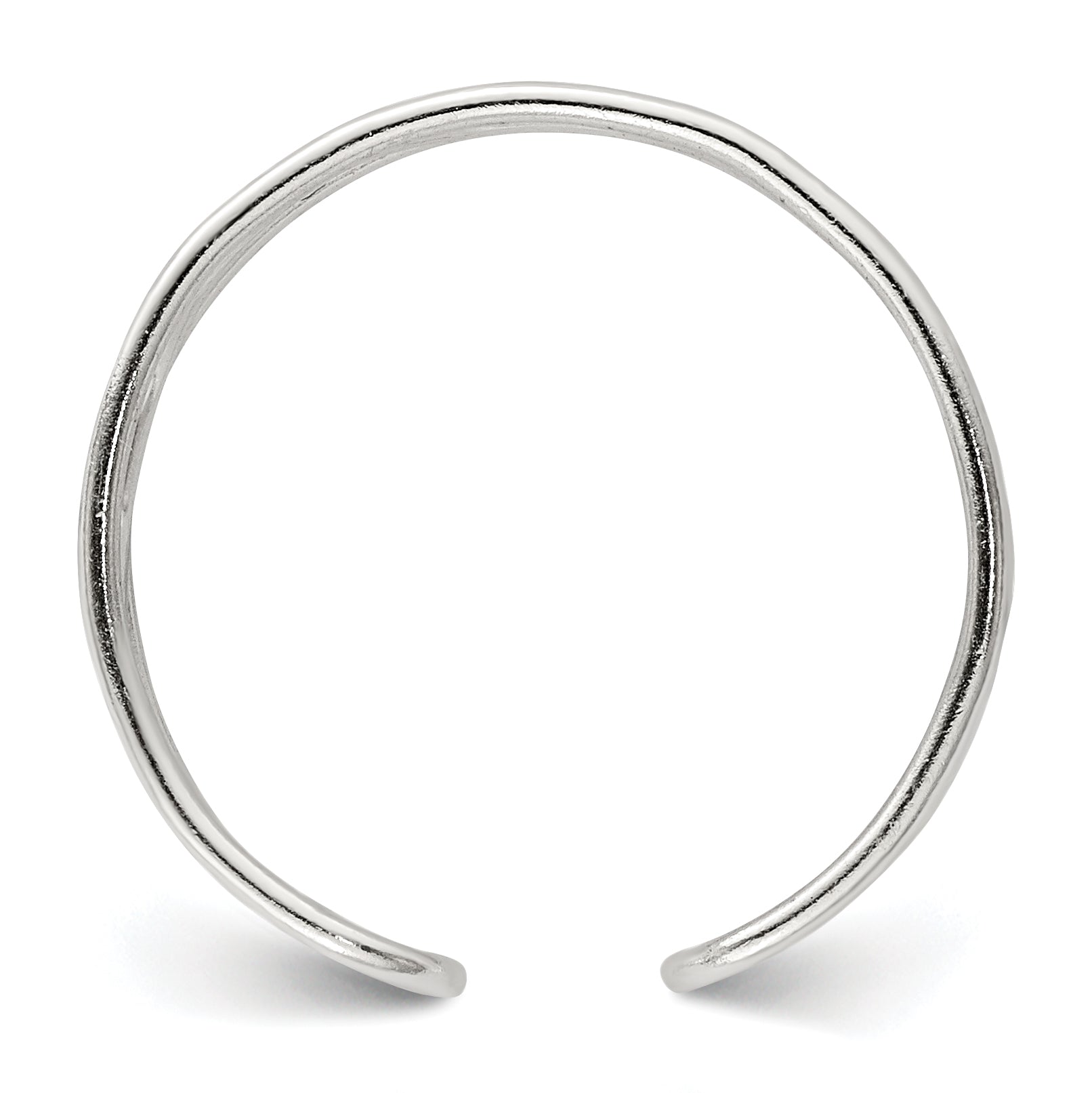Sterling Silver Wave Toe Ring Secondary image