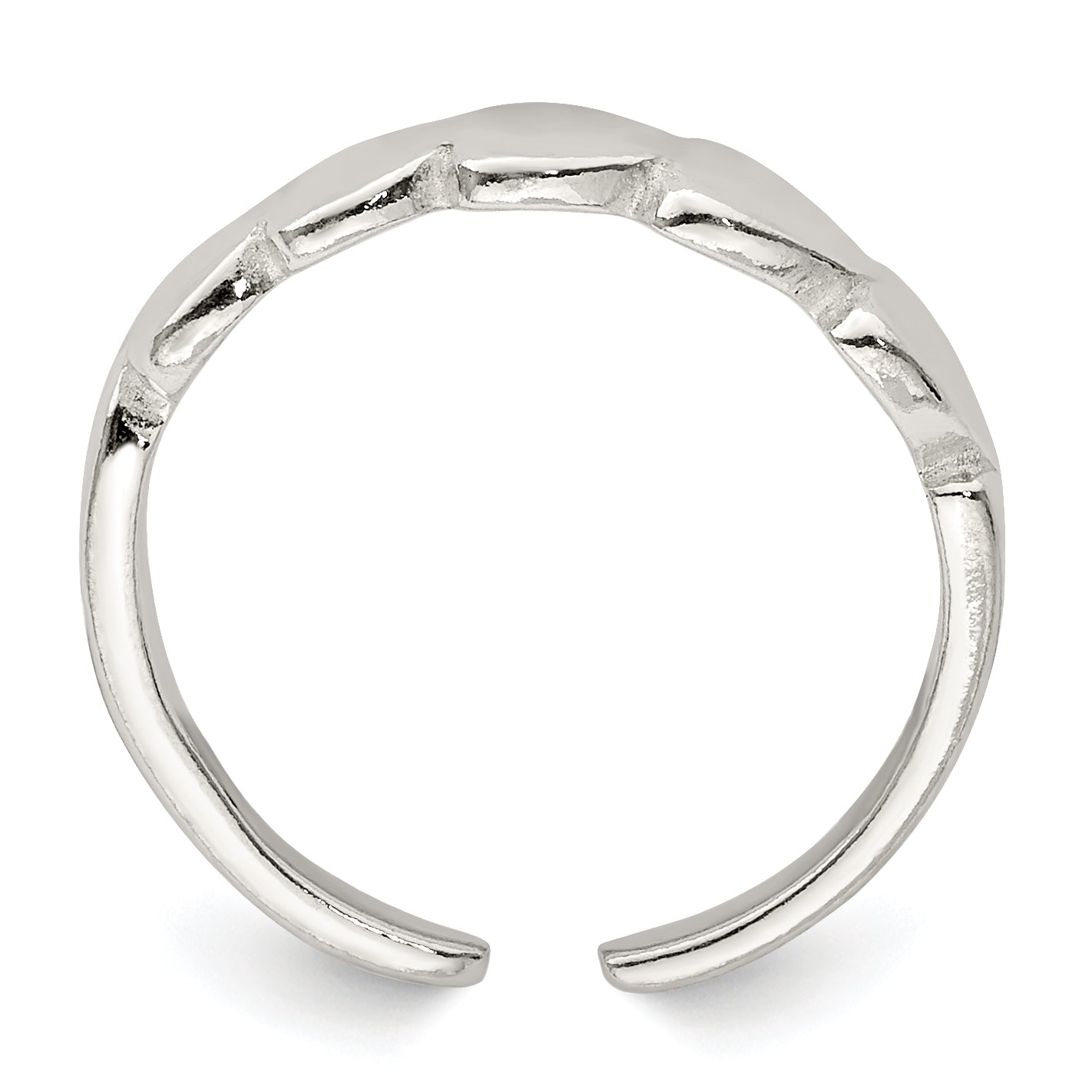 Sterling Silver Toe Ring Secondary image