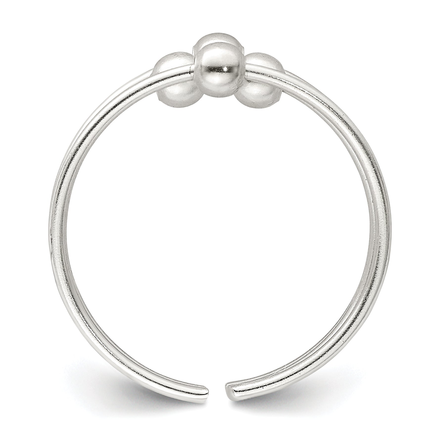 Sterling Silver Toe Ring Secondary image