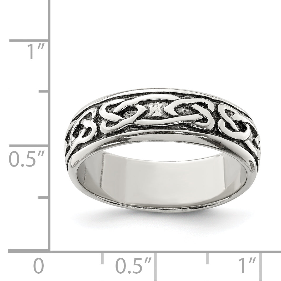 Sterling Silver Design Ring