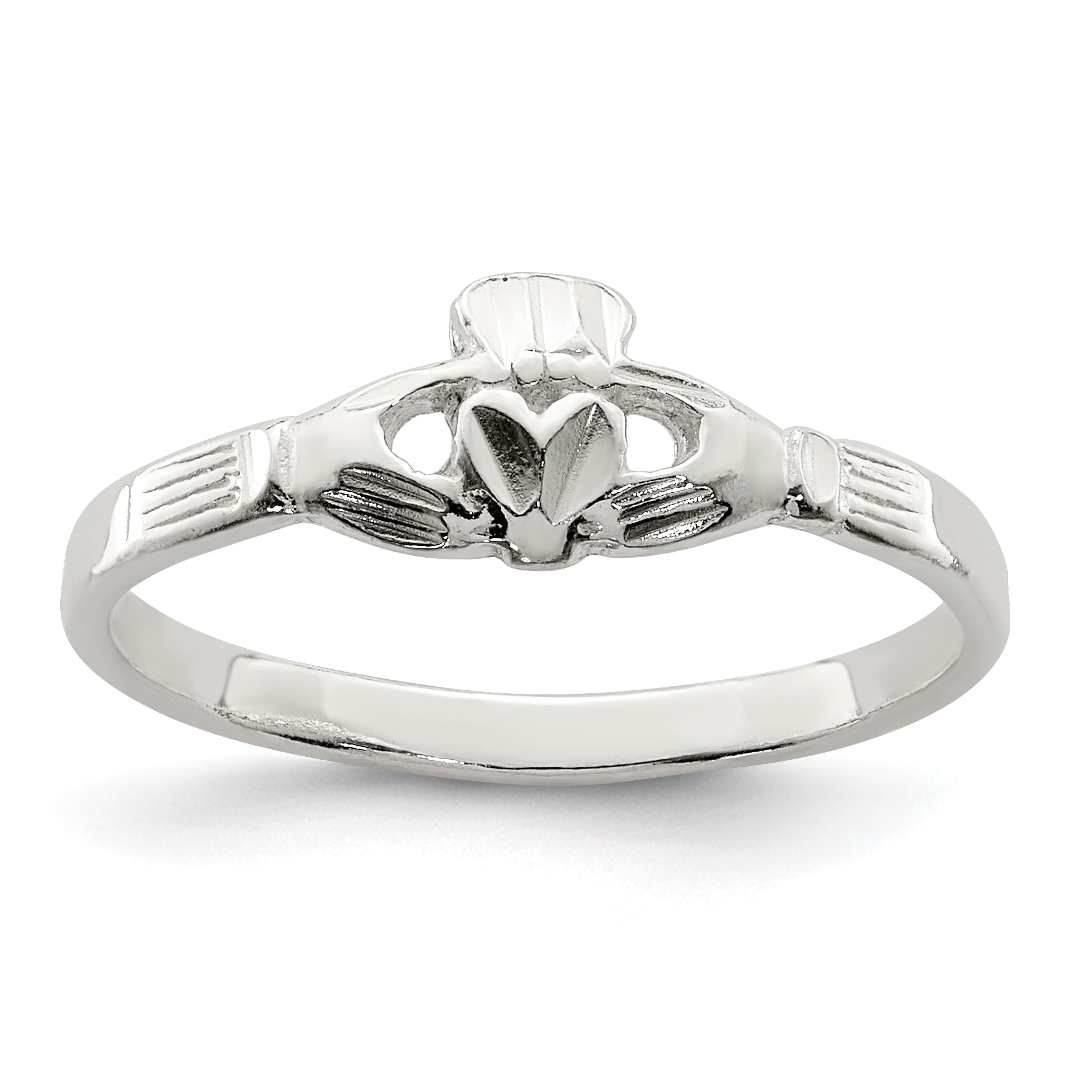 Sterling Silver Claddagh Ring Main image