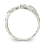 Sterling Silver Cubic Zirconi Star Ring
