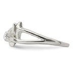 Sterling Silver Cubic Zirconi Star Ring