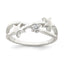 Sterling Silver Cubic Zirconi Star Ring