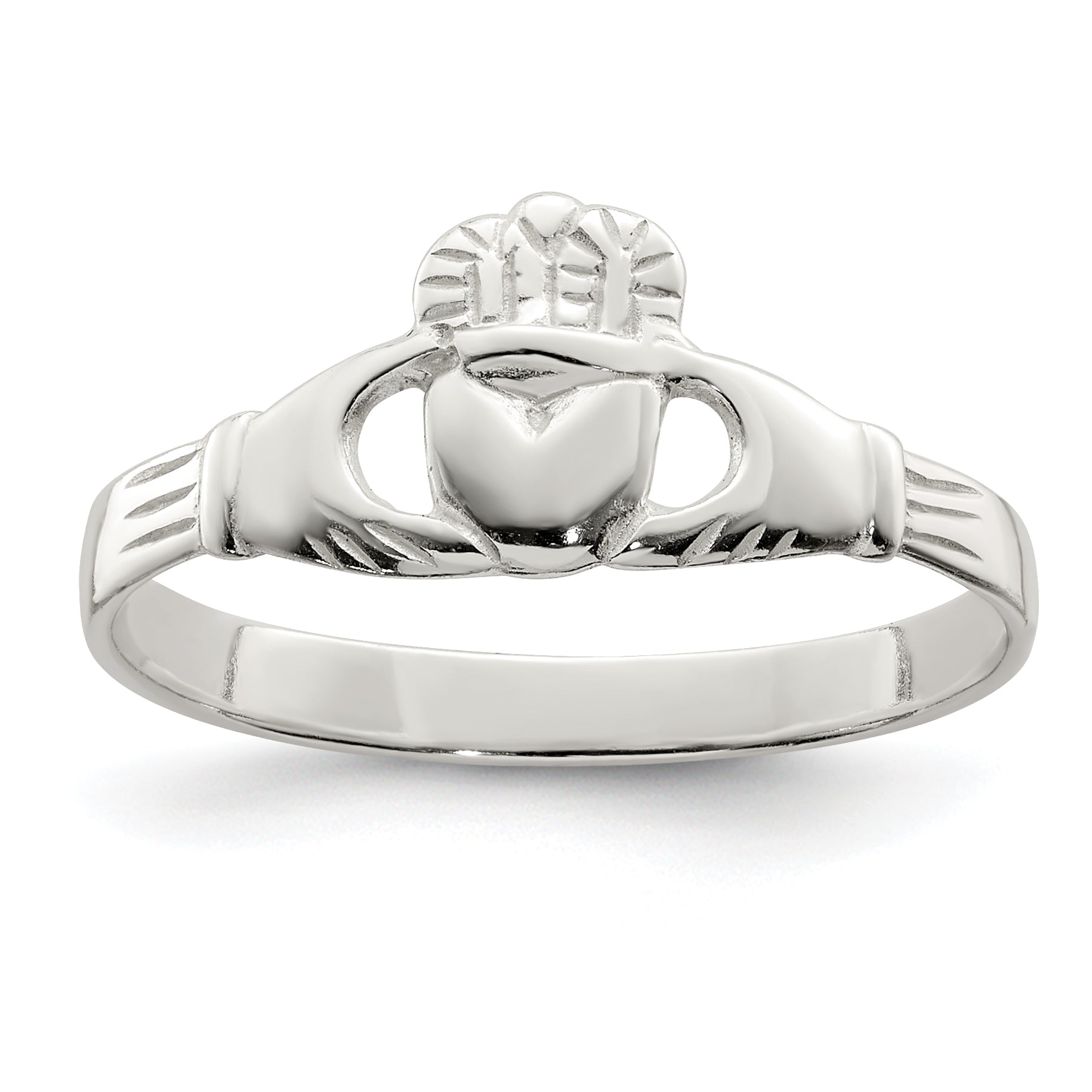 Sterling Silver Claddagh Ring Main image