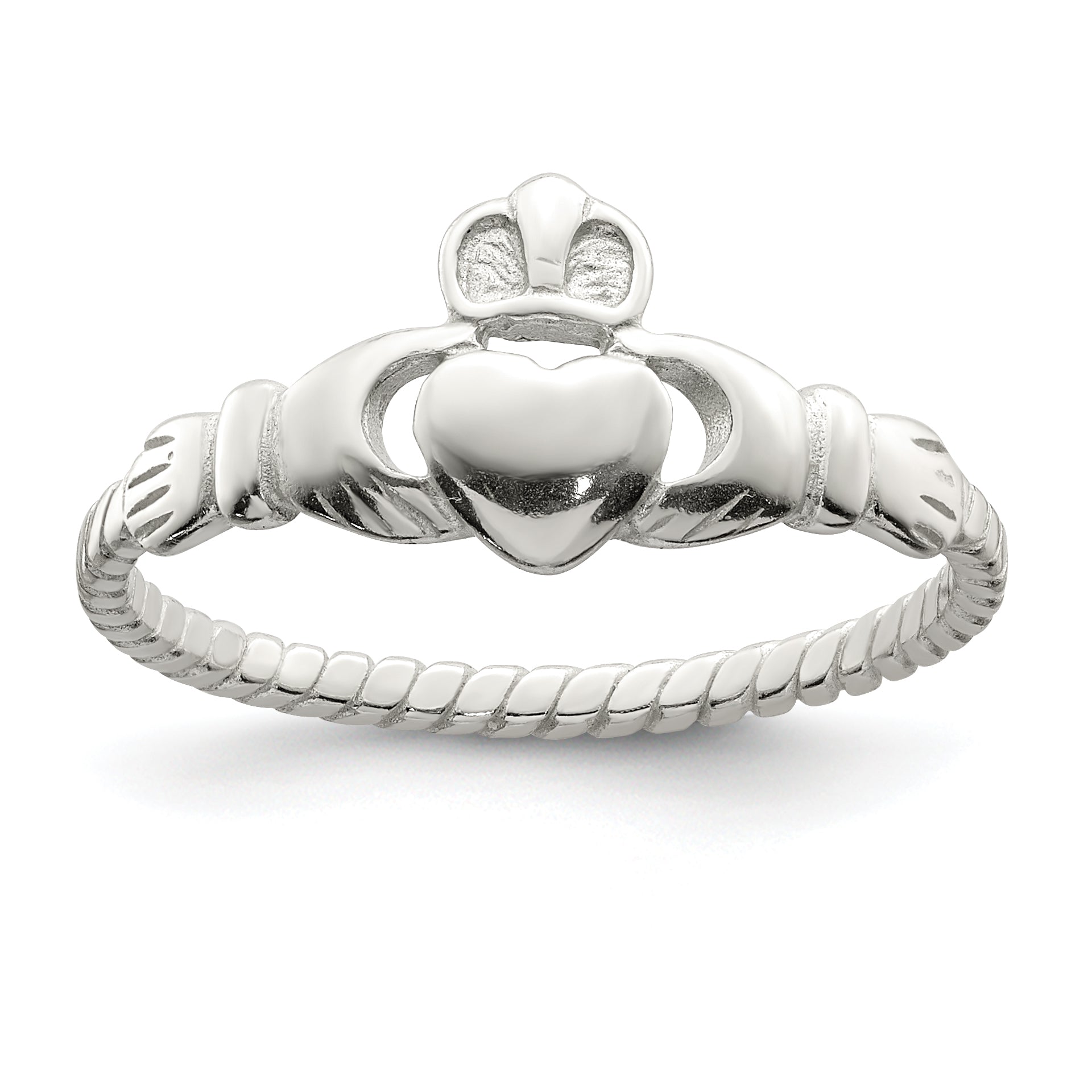 Sterling Silver Claddagh Ring Main image