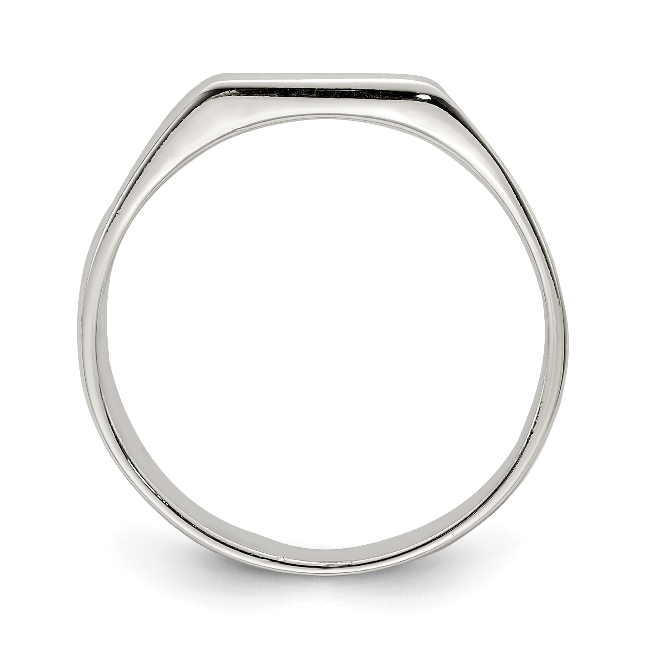 Sterling Silver Signet Ring Secondary image