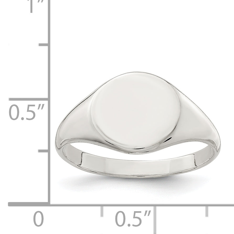 Sterling Silver Signet Ring Secondary image