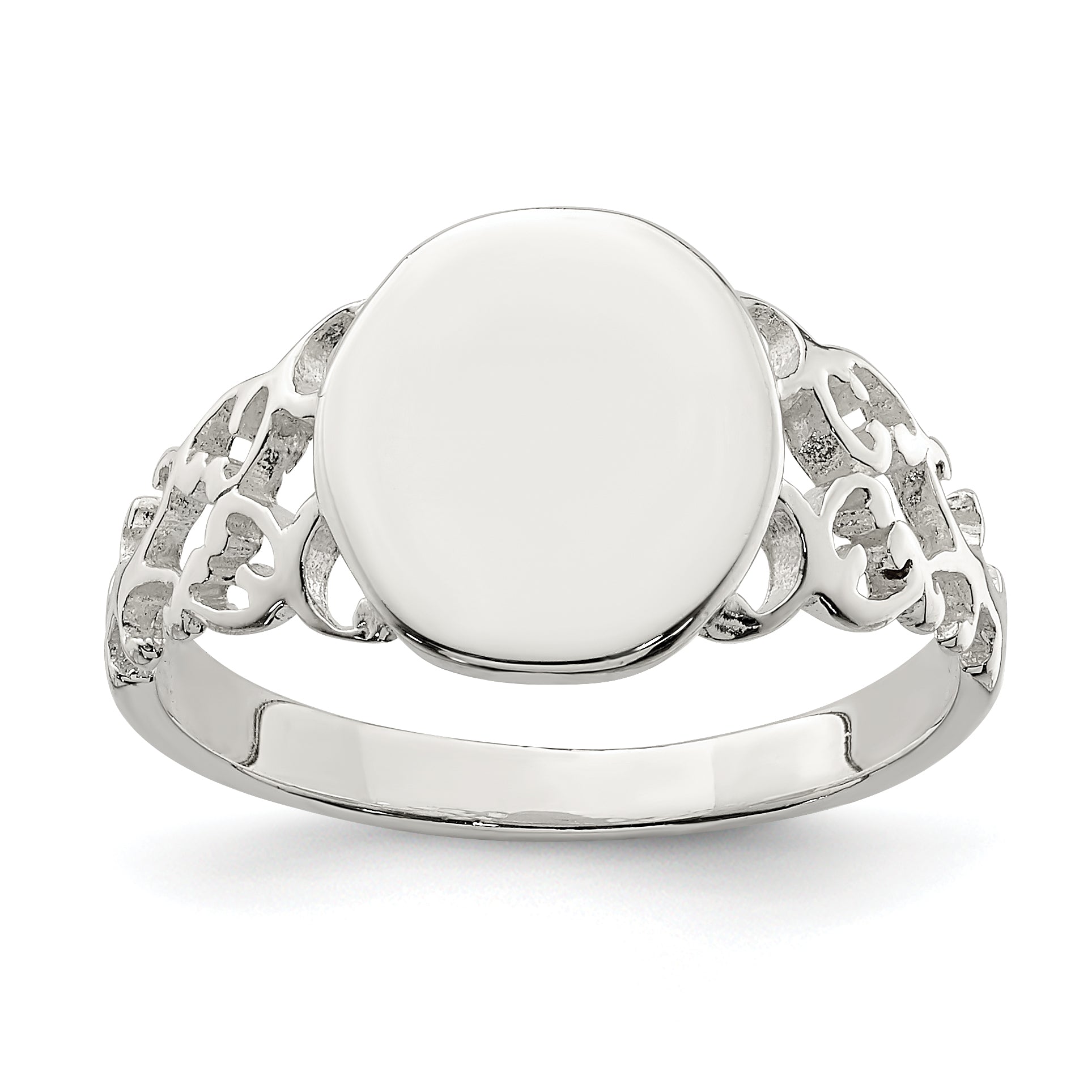 Sterling Silver Signet Ring Main image