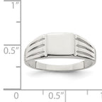 Sterling Silver Signet Ring