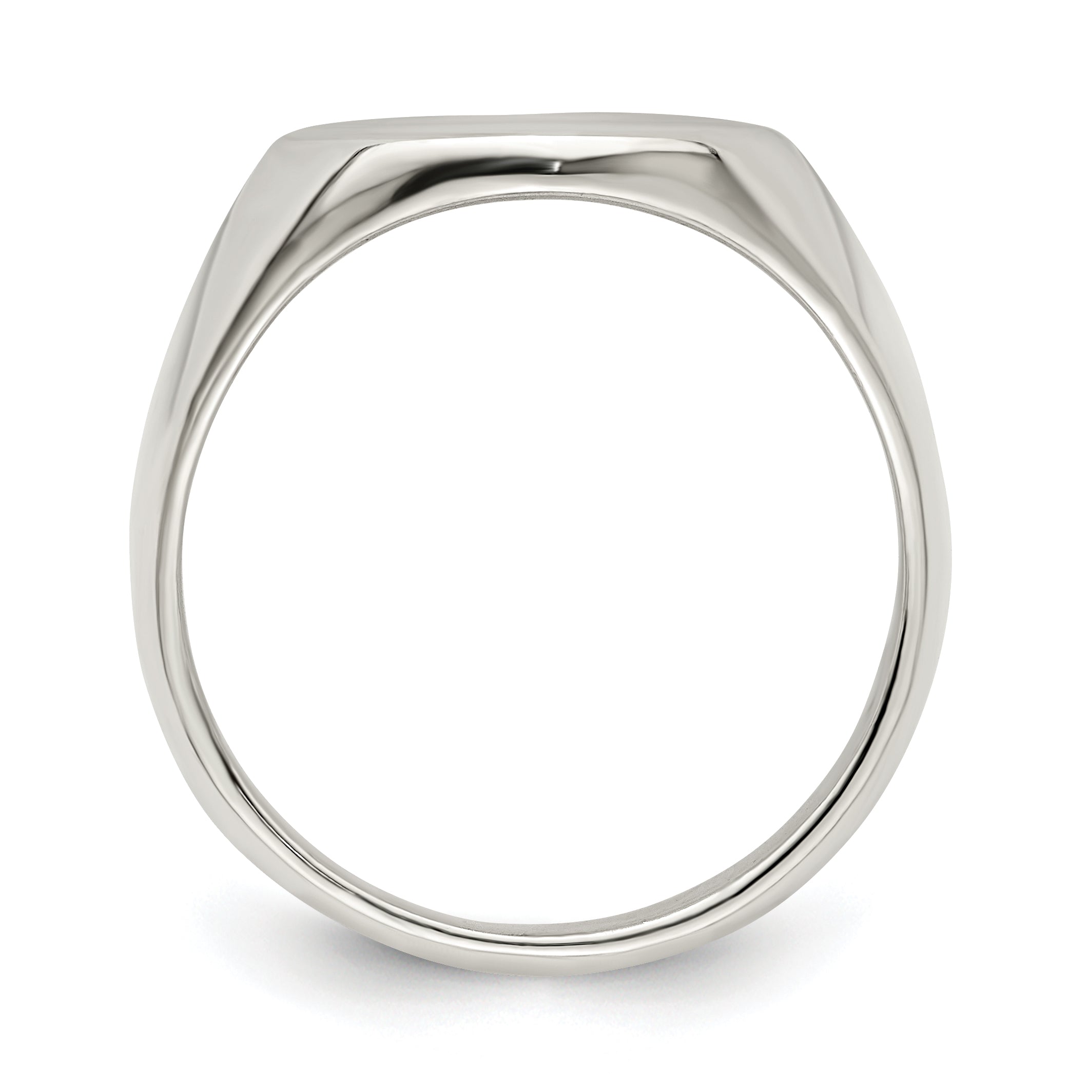 Sterling Silver Signet Ring Secondary image
