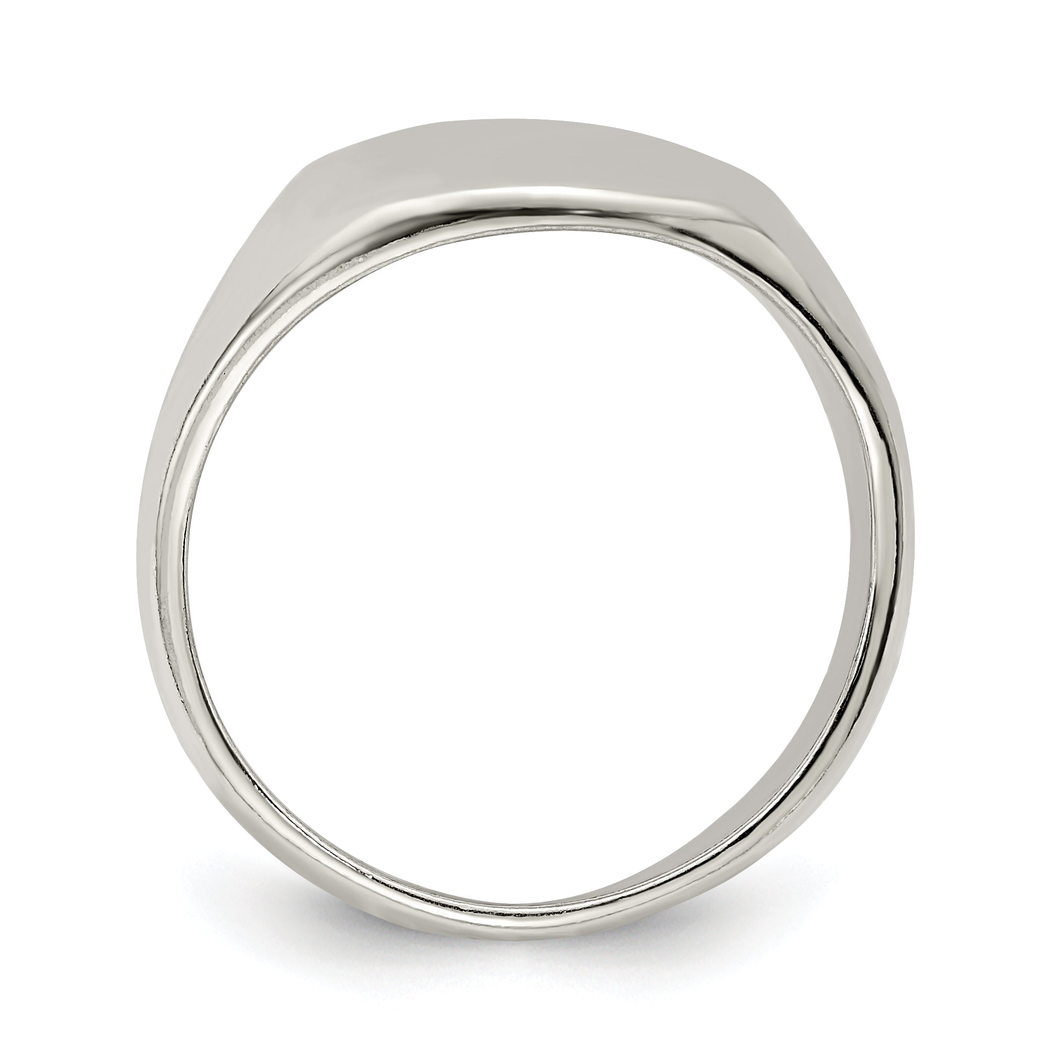 Sterling Silver Signet Ring Secondary image