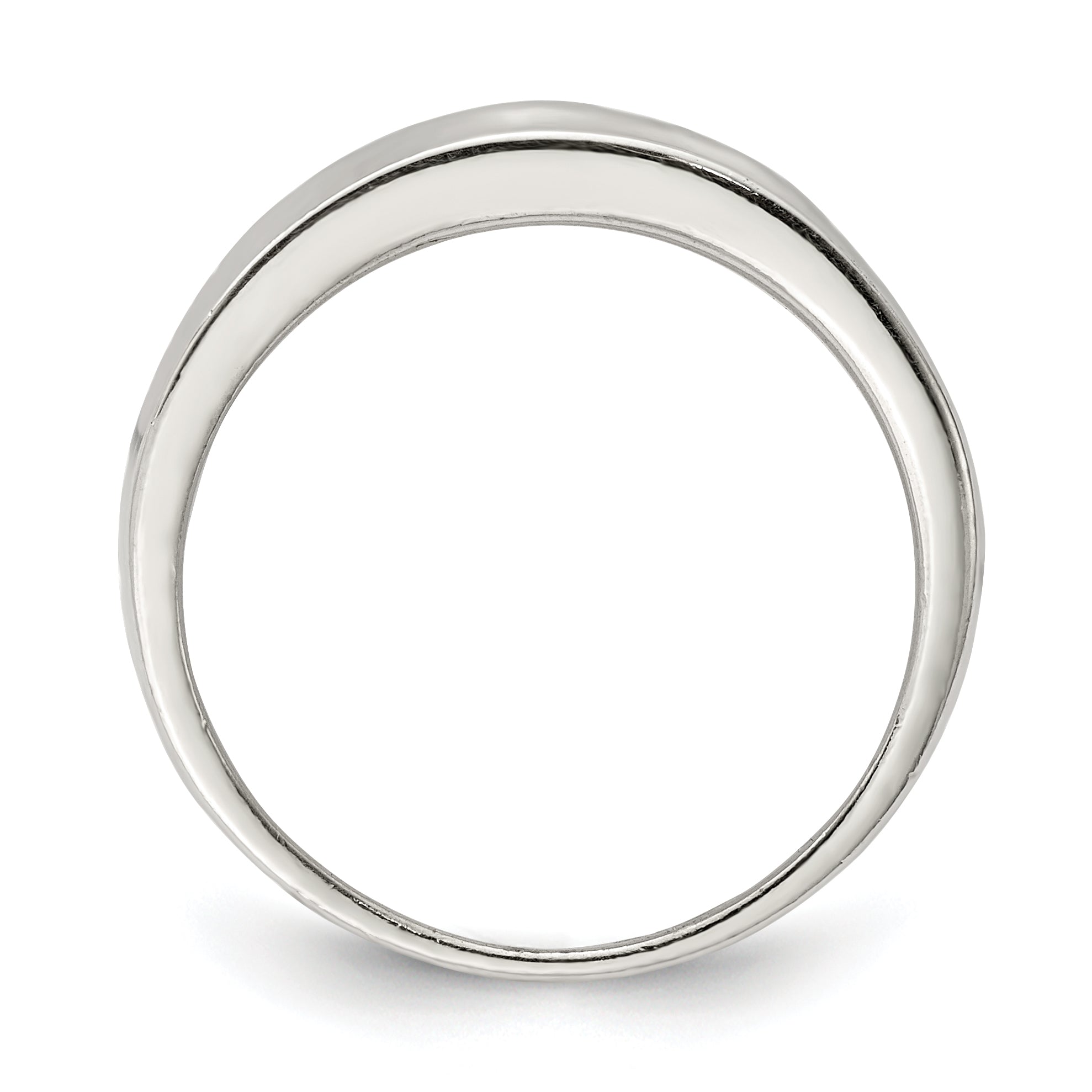 Sterling Silver Polished Fancy Ring Secondary image