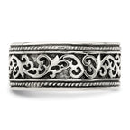 Sterling Silver Antiqued Band
