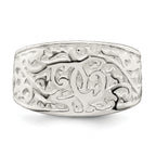 Sterling Silver Swirl Design Ring