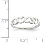 Sterling Silver Heart Ring