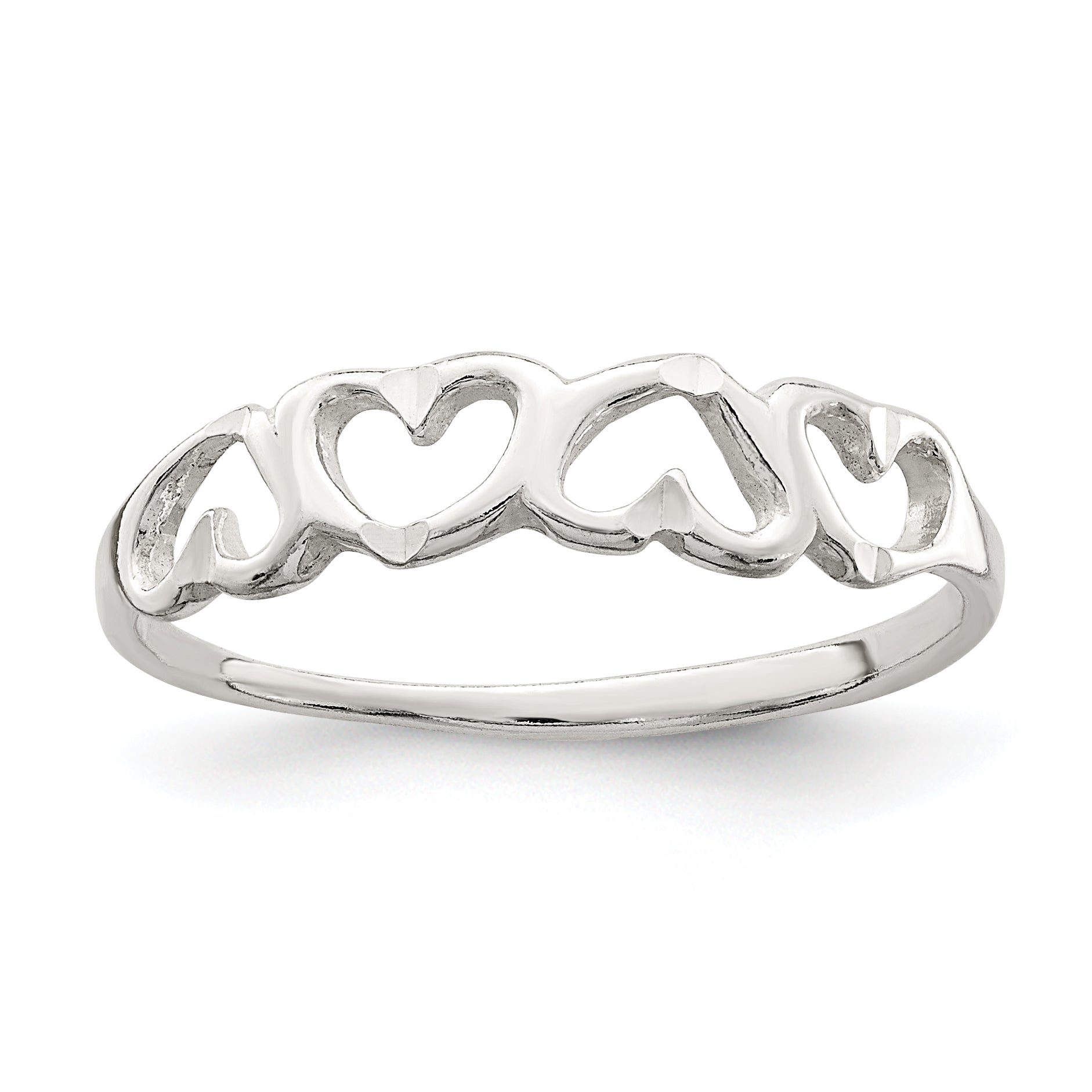 Sterling Silver Heart Ring Main image