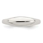 Sterling Silver Fancy Domed Ring