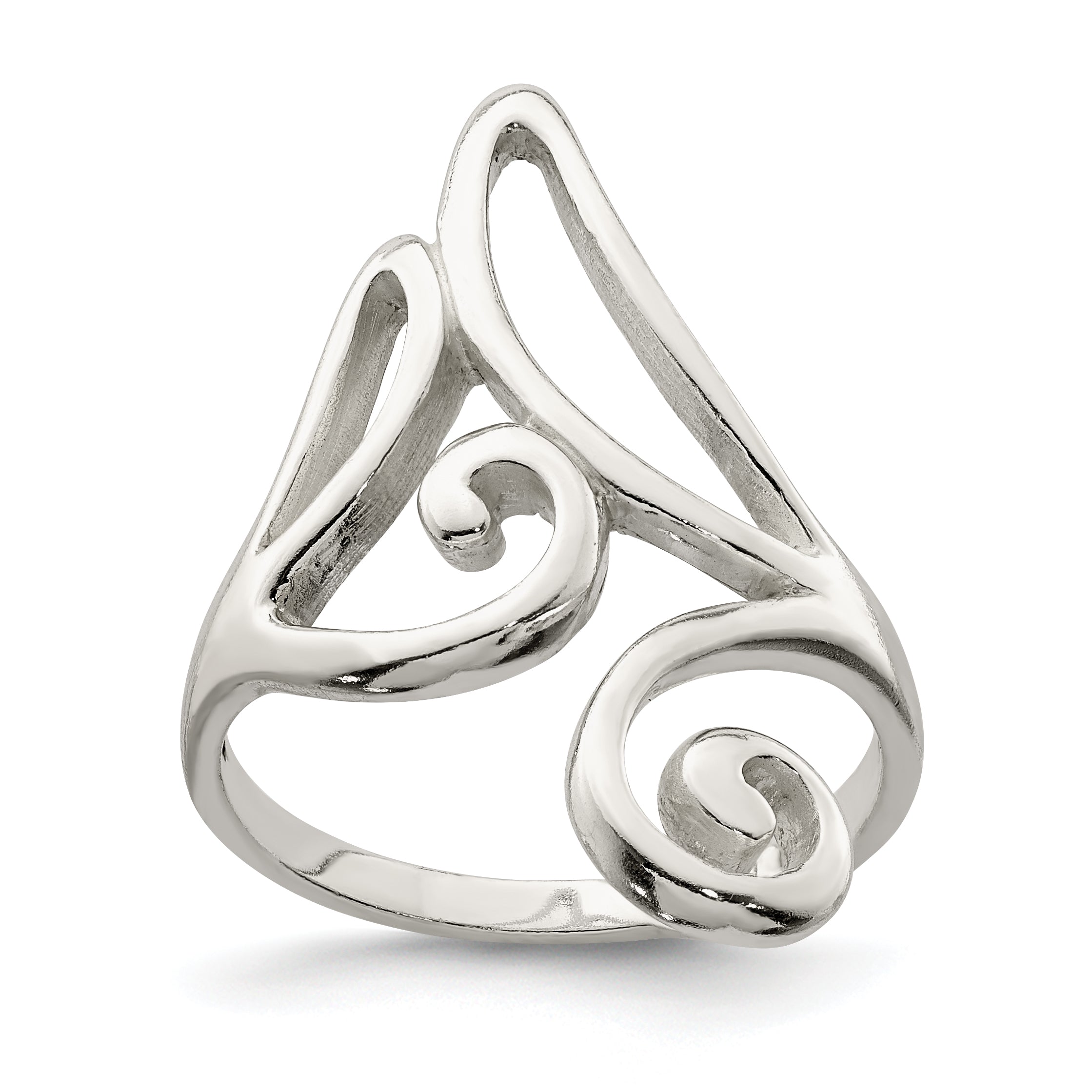 Sterling Silver Polished Ring Main image