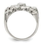 Sterling Silver Men's Nugget Ring