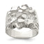 Sterling Silver Men's Nugget Ring