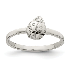 Ladybug Children's Ring in Sterling Silver - Sophia Jewelers