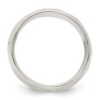 Sterling Silver Hammered Polished Ring