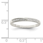 Sterling Silver CZ Ring