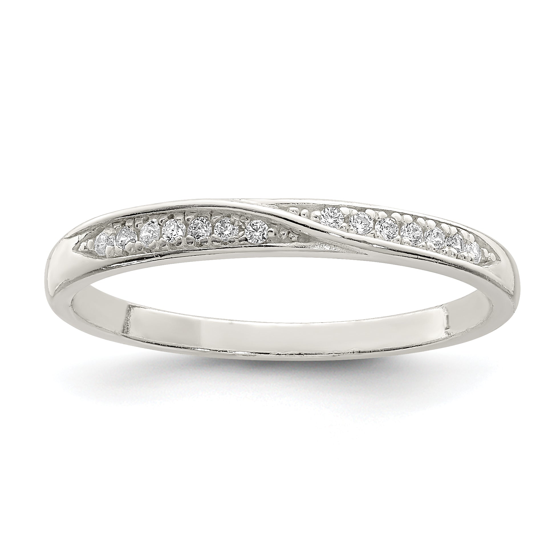 Sterling Silver CZ Ring Main image