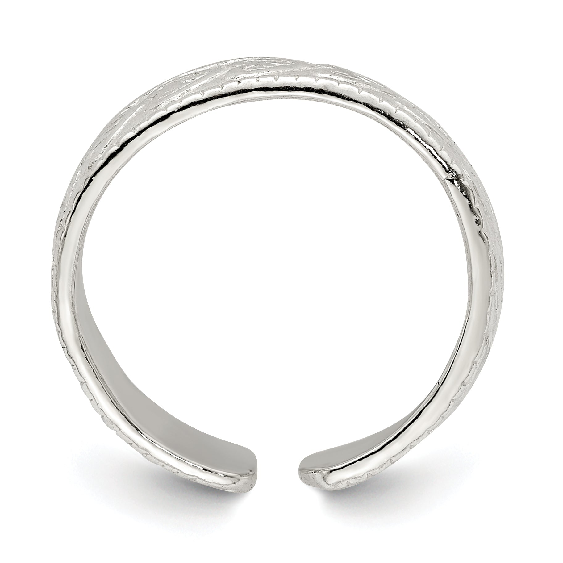 Sterling Silver Toe Ring Secondary image