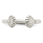 Sterling Silver Shell Ring