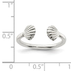 Sterling Silver Shell Ring