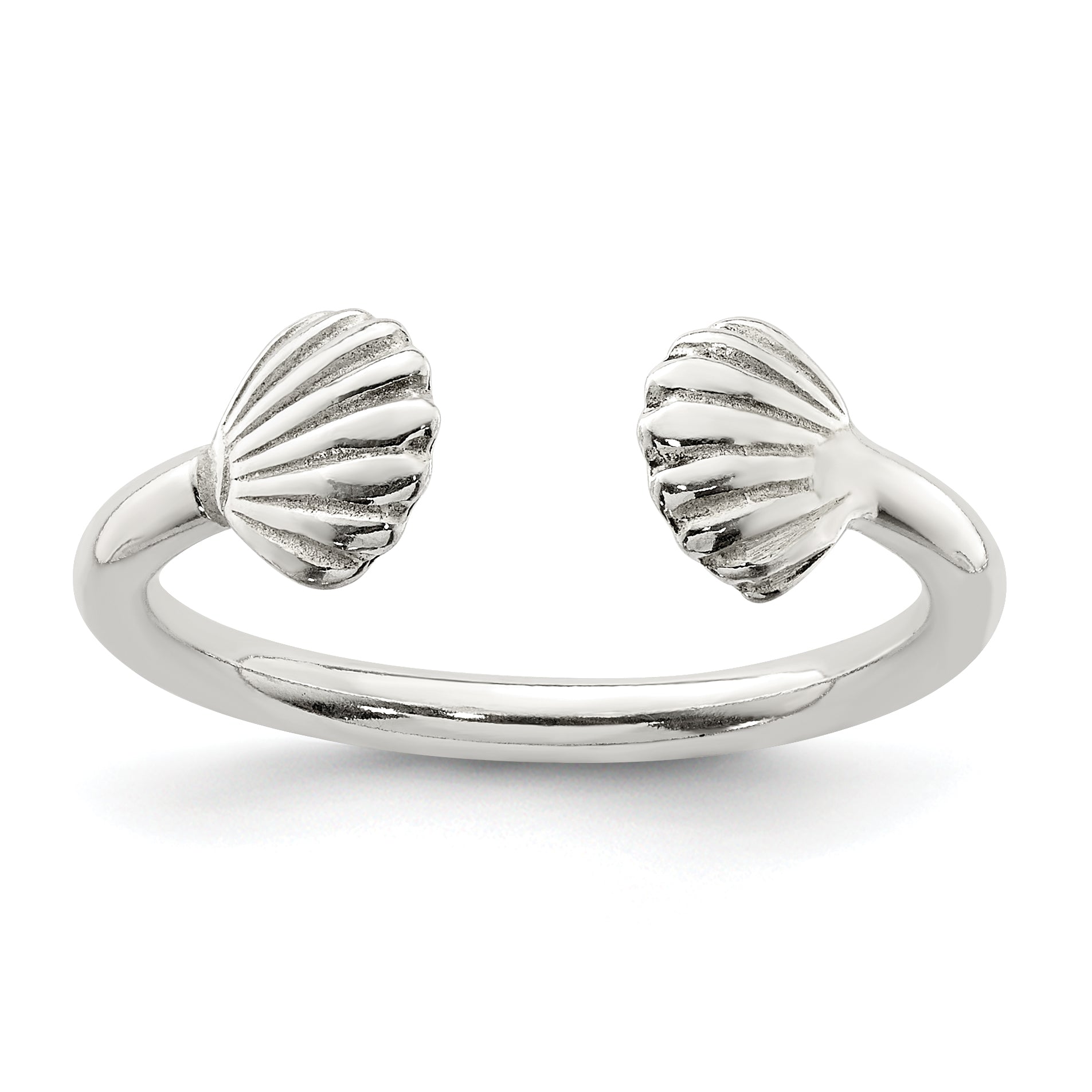 Sterling Silver Shell Ring Main image