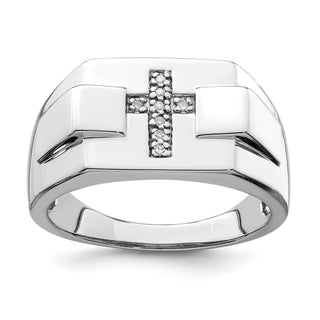 Sterling Silver Diamond Rings - Sophia Jewelers