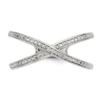 Sterling Silver Diamond Accent Ring