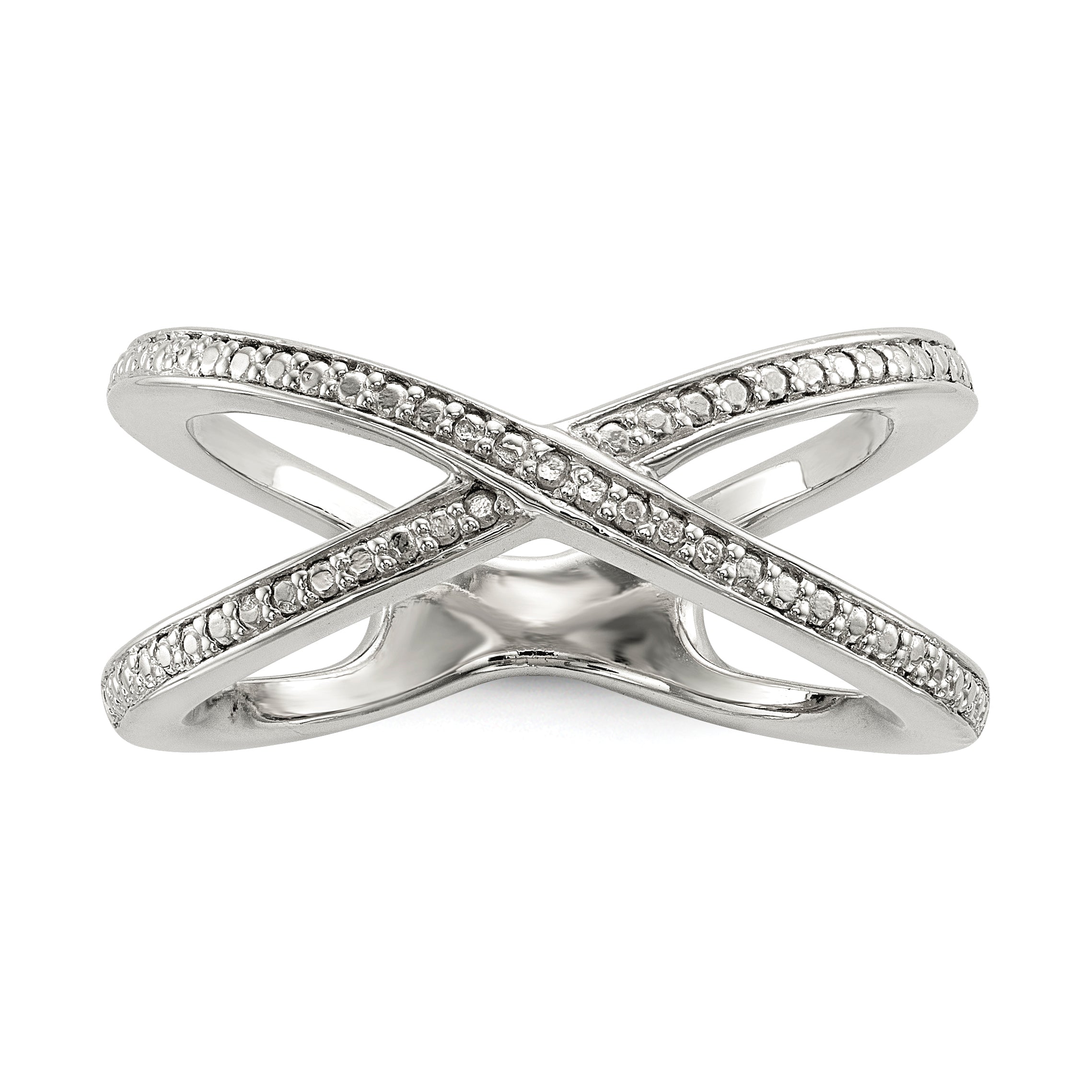 Sterling Silver Diamond Accent Ring Main image