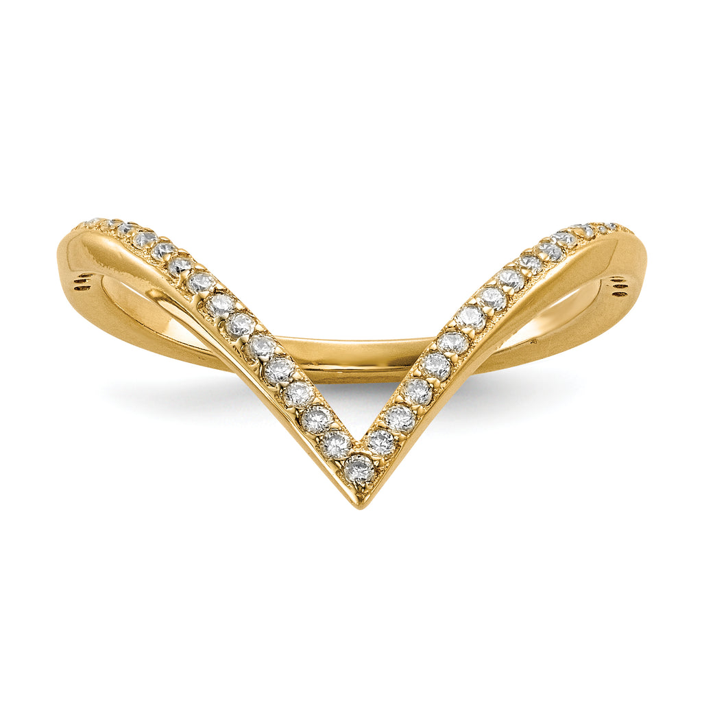 Sterling Silver Rhodium & Black-plate, Gold & Rose-tone CZ 4 Ring Set