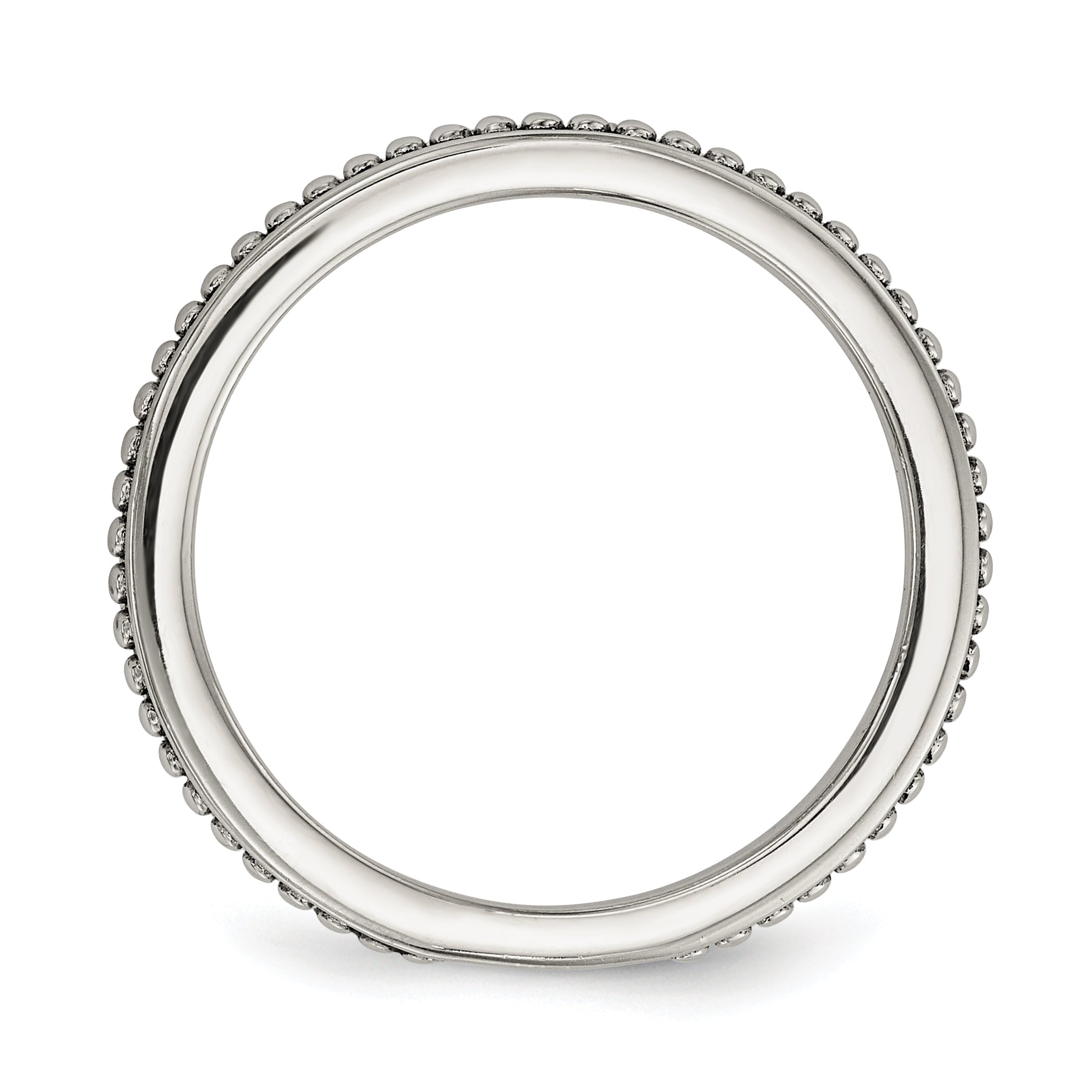 Sterling Silver With 14k Antiqued 8mm Button FWC Pearl Set of 3 Rings