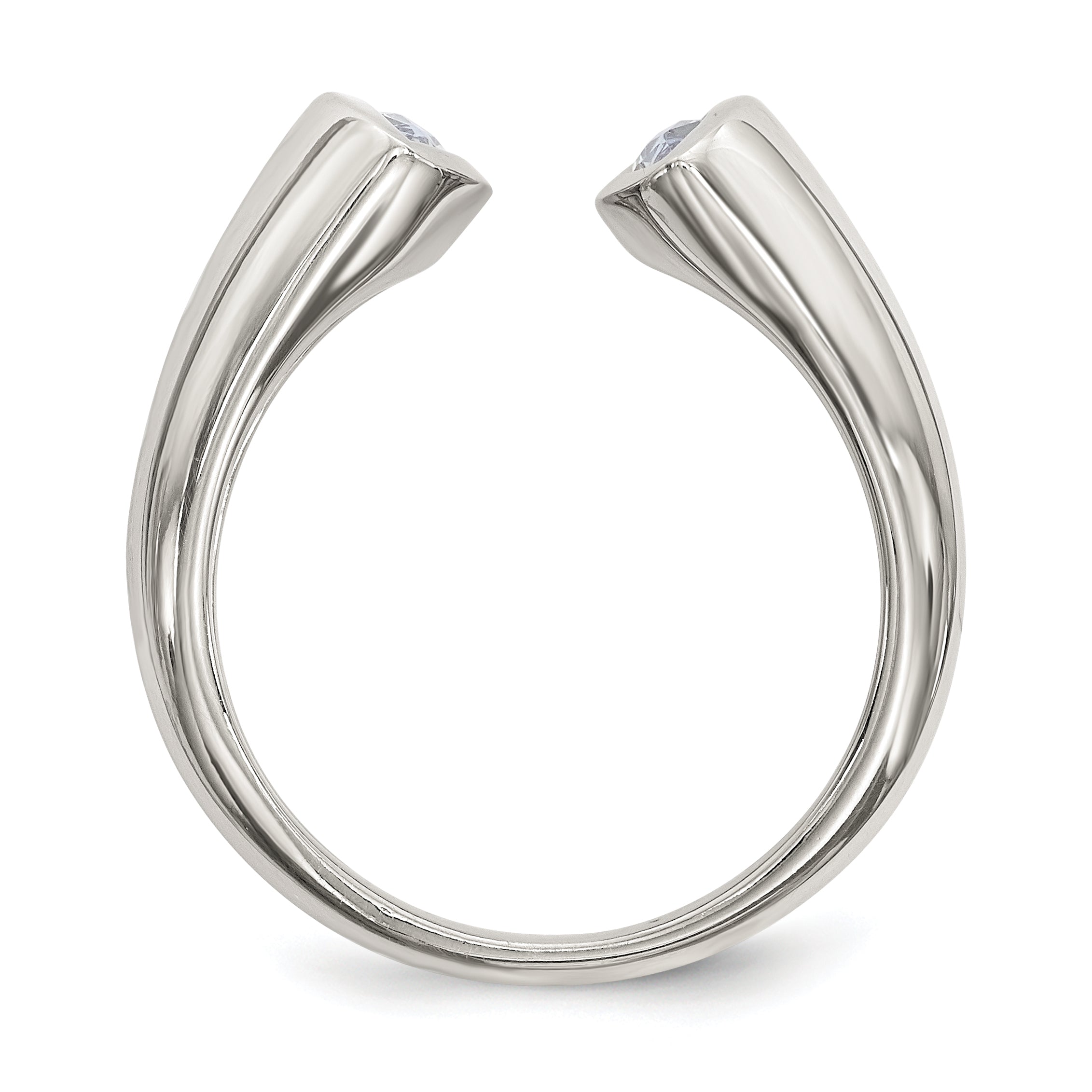 Sterling Silver CZ Ring Secondary image
