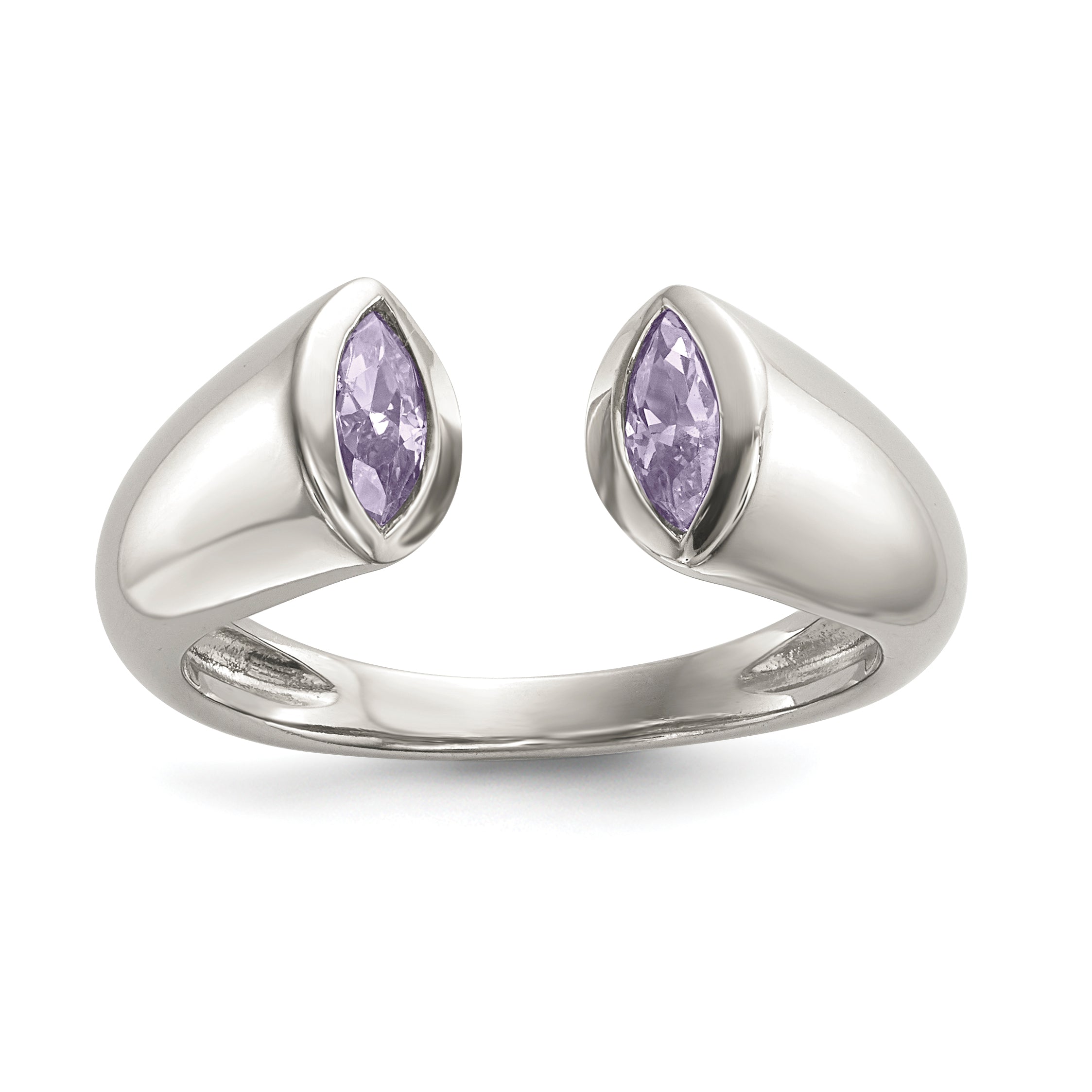 Sterling Silver CZ Ring Main image